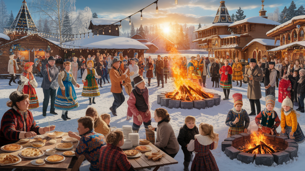 explore the vibrant folk celebrations and rich carnival traditions of russia's maslenitsa festival. discover the unique customs, delicious pancakes, lively festivities, and cultural significance that make this week-long celebration a joyful farewell to winter and a welcoming of spring.