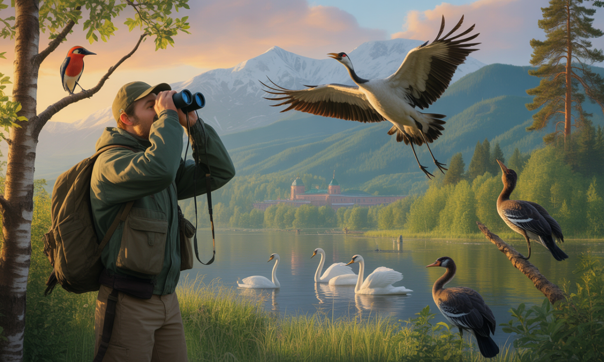 explore the breathtaking avian diversity of russia with our comprehensive birdwatching and ornithological expedition. discover rare species, vibrant ecosystems, and the beauty of nature as we journey through some of the country's most stunning landscapes.